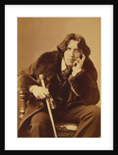 Oscar Wilde, c.1882 by Napoleon Sarony
