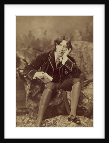 Oscar Wilde, 1882 by Napoleon Sarony