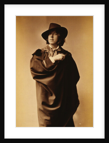 Oscar Wilde, c.1882 by Napoleon Sarony