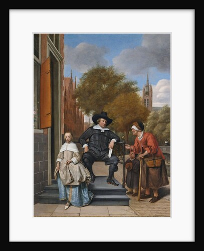 The Burgher of Delft and his Daughter, 1655 by Jan Havicksz. Steen