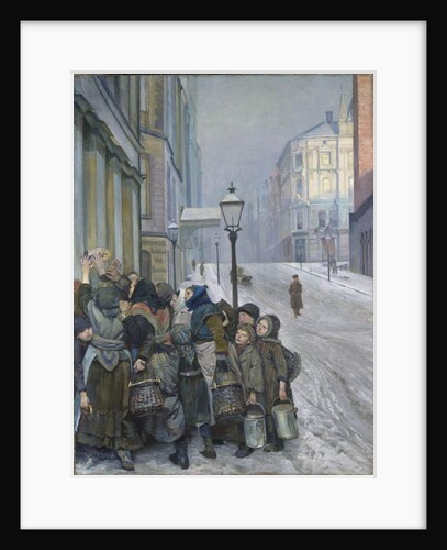 Struggle for Survival, 1889 by Christian Krohg