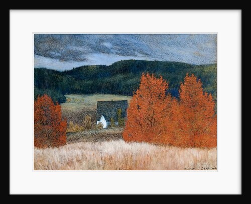 Autumnal Mood, 1899 by Helmer Osslund