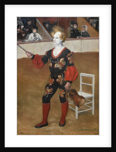 The Clown, 1868 by Pierre Auguste Renoir