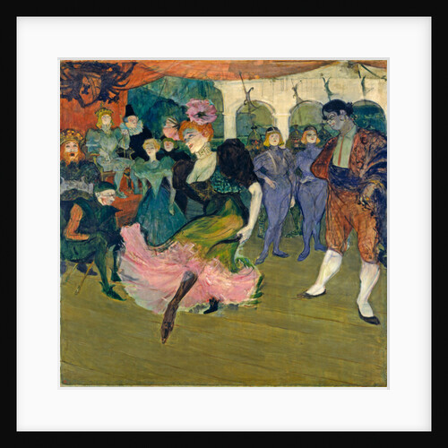 Marcelle Lender dancing the Bolero in 'Chilpéric', 1895 by Henri de Toulouse-Lautrec
