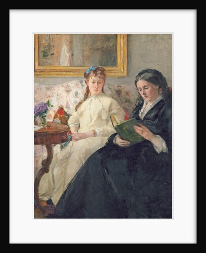 Portrait of the Artist's Mother and Sister, 1869-70 by Berthe Morisot