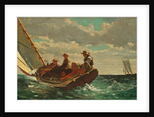 Breezing Up 1873-76 by Winslow Homer