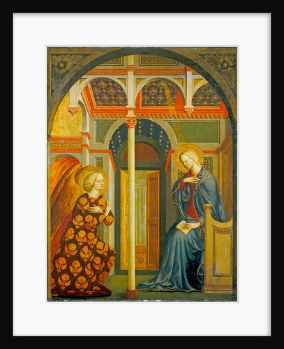 The Annunciation, c. 1423-24 by Tommaso Masolino da Panicale