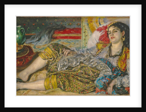 Odalisque, 1870 by Pierre Auguste Renoir