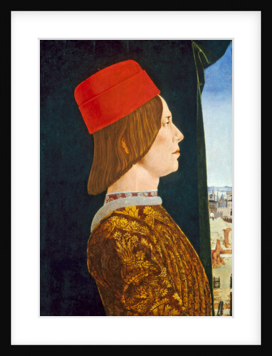 Giovanni II Bentivoglio, c. 1474- 77 by Ercole de Roberti
