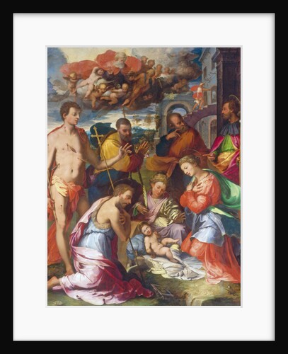 The Nativity, 1534 by Perino del (1501-47) Vaga