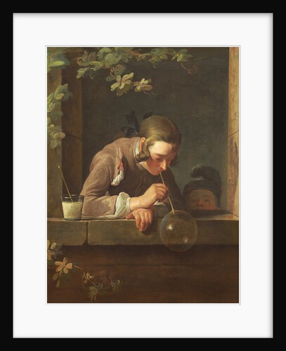Soap Bubbles, c. 1733- 34 by Jean-Baptiste Simeon Chardin