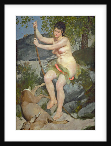 Diana, 1867 by Pierre Auguste Renoir