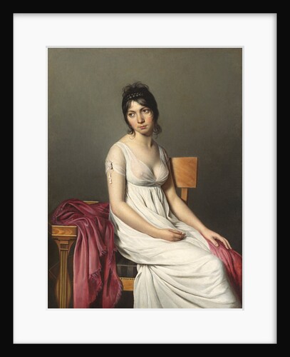 Portrait of a Young Woman in White, c. 1798 by Jacques Louis (circle of) David
