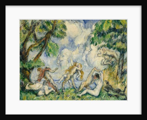 The Battle of Love, c. 1880 by Paul Cezanne