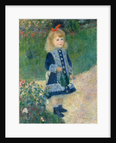 A Girl with a Watering Can, 1876 by Pierre Auguste Renoir