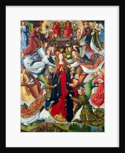 Mary, Queen of Heaven, c. 1485- 1500 by Master of the Legend of St. Lucy