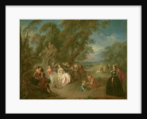 Fête Champêtre, c. 1730 by Jean-Baptiste Joseph Pater