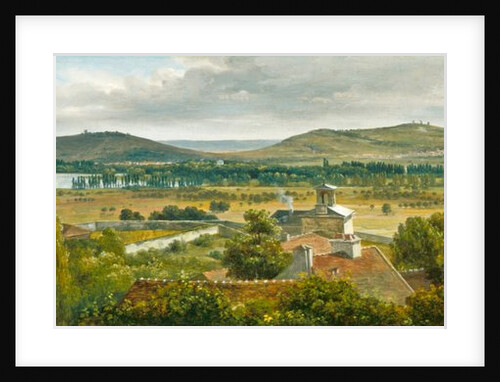 Panoramic View of the Ile-de-France, c. 1830 by Theodore Rousseau
