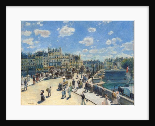 Pont Neuf, Paris, 1872 by Pierre Auguste Renoir