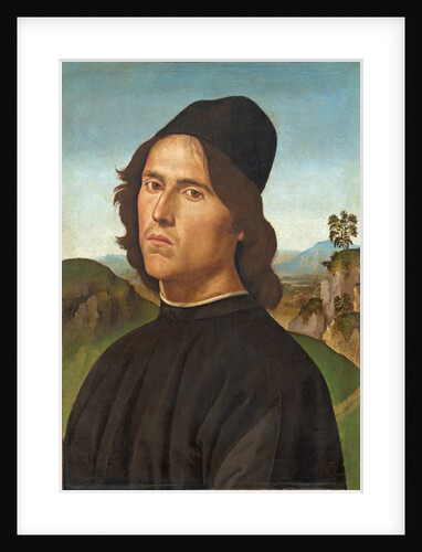 Portrait of Lorenzo di Credi, 1488 by Pietro Perugino