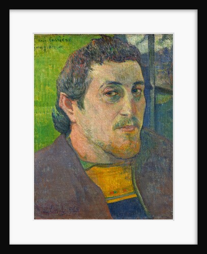 Self Portrait dedicated to Carriere, 1888-1889 by Paul Gauguin