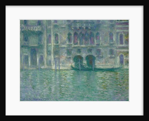 Palazzo da Mula, Venice, 1908 by Claude Monet