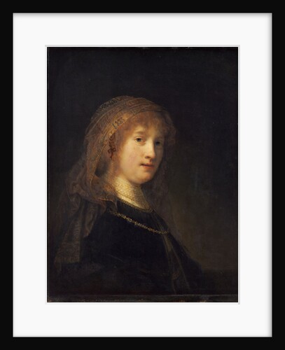 Saskia van Uylenburgh, c.1634-1640 by Rembrandt Harmensz. van Rijn