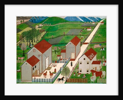 Mahantango Valley Farm, late 19th century by American School