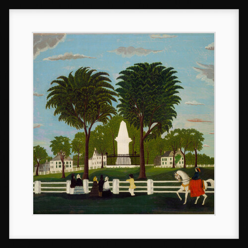 Lexington Battle Monument, c.1830 by American School