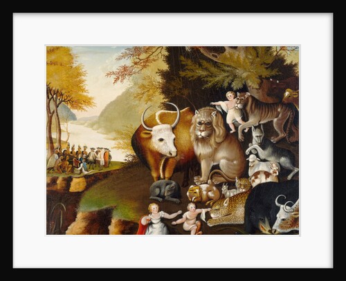 Peaceable Kingdom, c.1834 by Edward Hicks