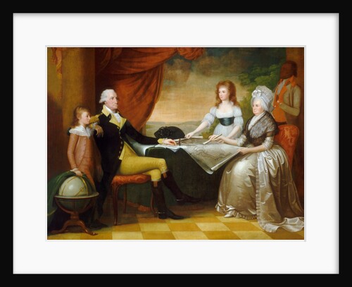The Washington Family, 1789-1796 by Edward Savage