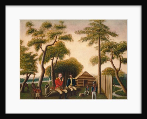 Marion Feasting the British Officer on Sweet Potatoes, 1848 by George Washington Mark