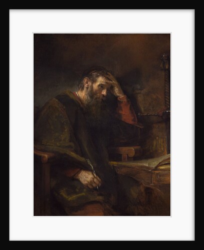 The Apostle Paul, c.1657 by Rembrandt Harmensz. van Rijn