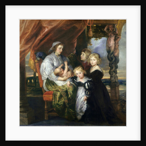 Deborah Kip, Wife of Sir Balthasar Gerbier, and Her Children, c.1629-30 by Peter Paul Rubens