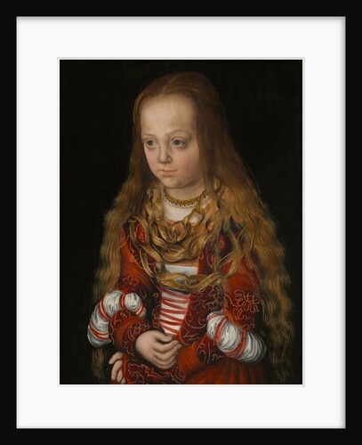 A Princess of Saxony, c.1517 by Lucas the Elder Cranach