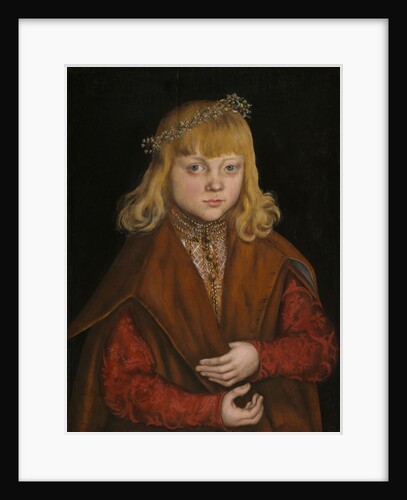A Prince of Saxony, c.1517 by Lucas the Elder Cranach