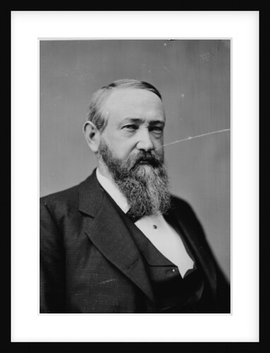 President Benjamin Harrison, c.1870-80 by American Photographer