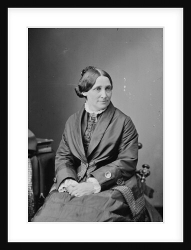 Mrs. Rutherford B. Hayes, 1870-80 by American Photographer
