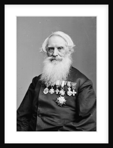 Samuel F.B. Morse, 1866 by Mathew Brady