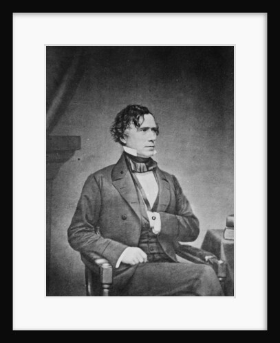 President Franklin Pierce, 1855-65 by Mathew Brady