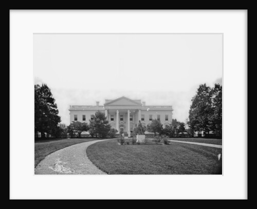 The White House, 1860s by American Photographer