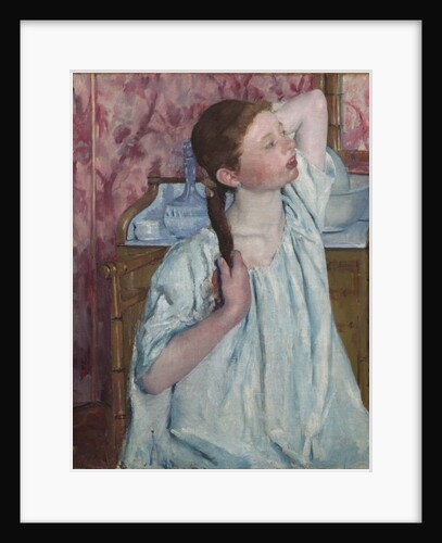 Girl Arranging Her Hair, 1886 by Mary Stevenson Cassatt