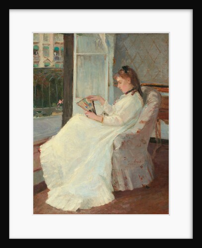The Artist's Sister at a Window, 1869 by Berthe Morisot