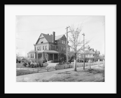 Residence of Booker T. Washington, Tuskegee Institute, c.1906 by Detroit Publishing Co.