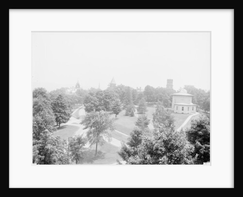 The Campus, Amherst College, 1900-06 by Detroit Publishing Co.