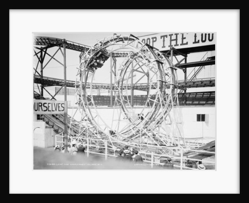 Loop the Loop, Coney Island, New York, c.1903 by Detroit Publishing Co.