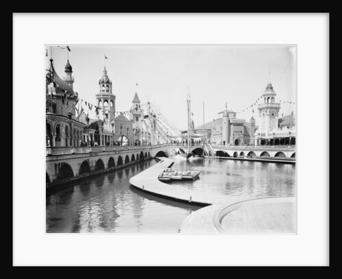 Shoot the Chutes, Lune Park, Coney Island, 1903-10 by Detroit Publishing Co.