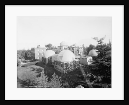 Observatory, Harvard College, c.1900 by Detroit Publishing Co.