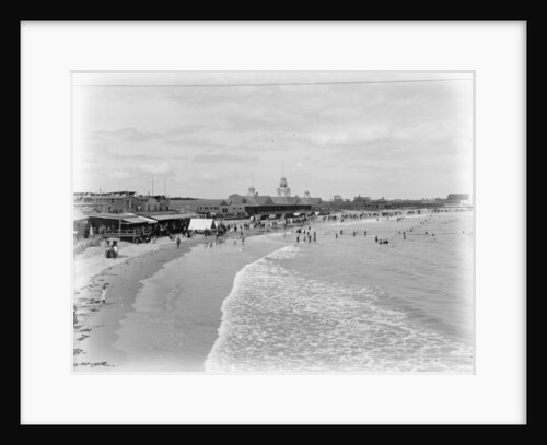 Narragansett Beach and Pier, Rhode Island, c.1899 by Detroit Publishing Co.