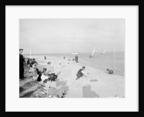On the shore of Biscayne Bay, Miami, Florida, c.1905 by Detroit Publishing Co.